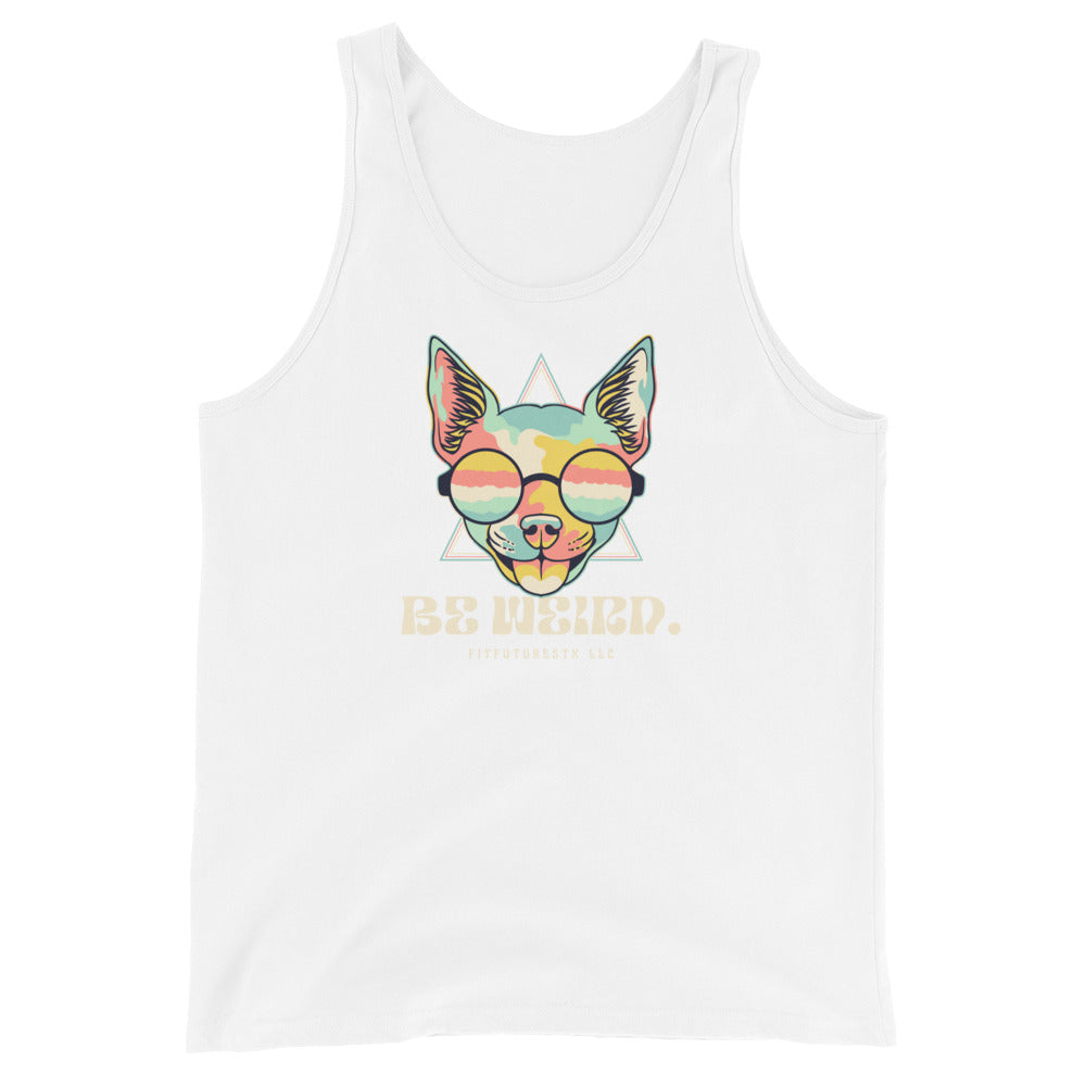 BE WEIRD. - Men's Tank Top