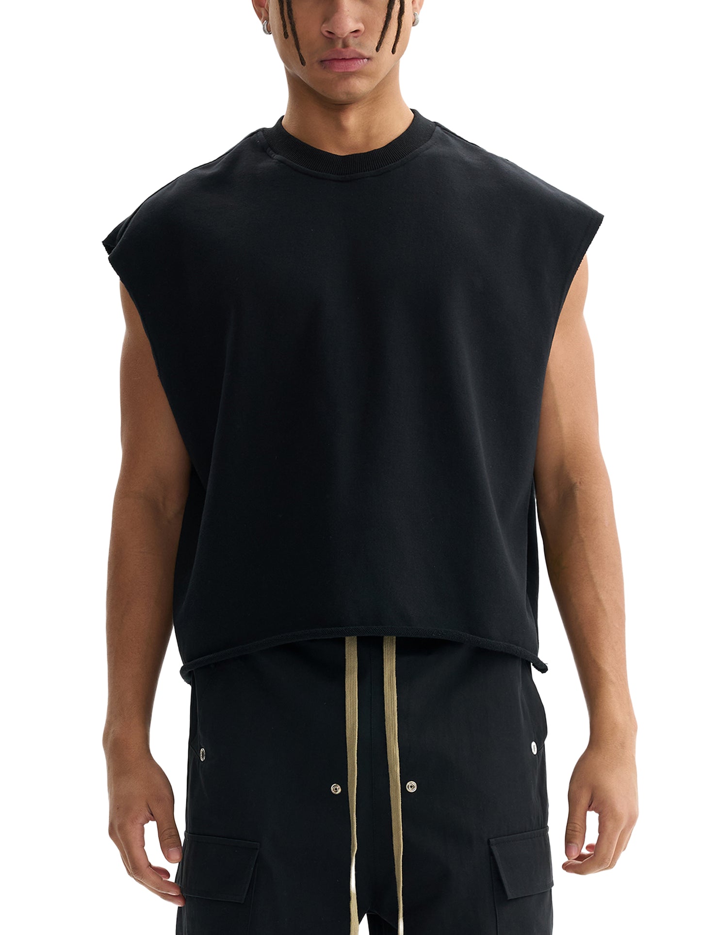 Do Your Own Thing - French Terry Boxy Tank Top