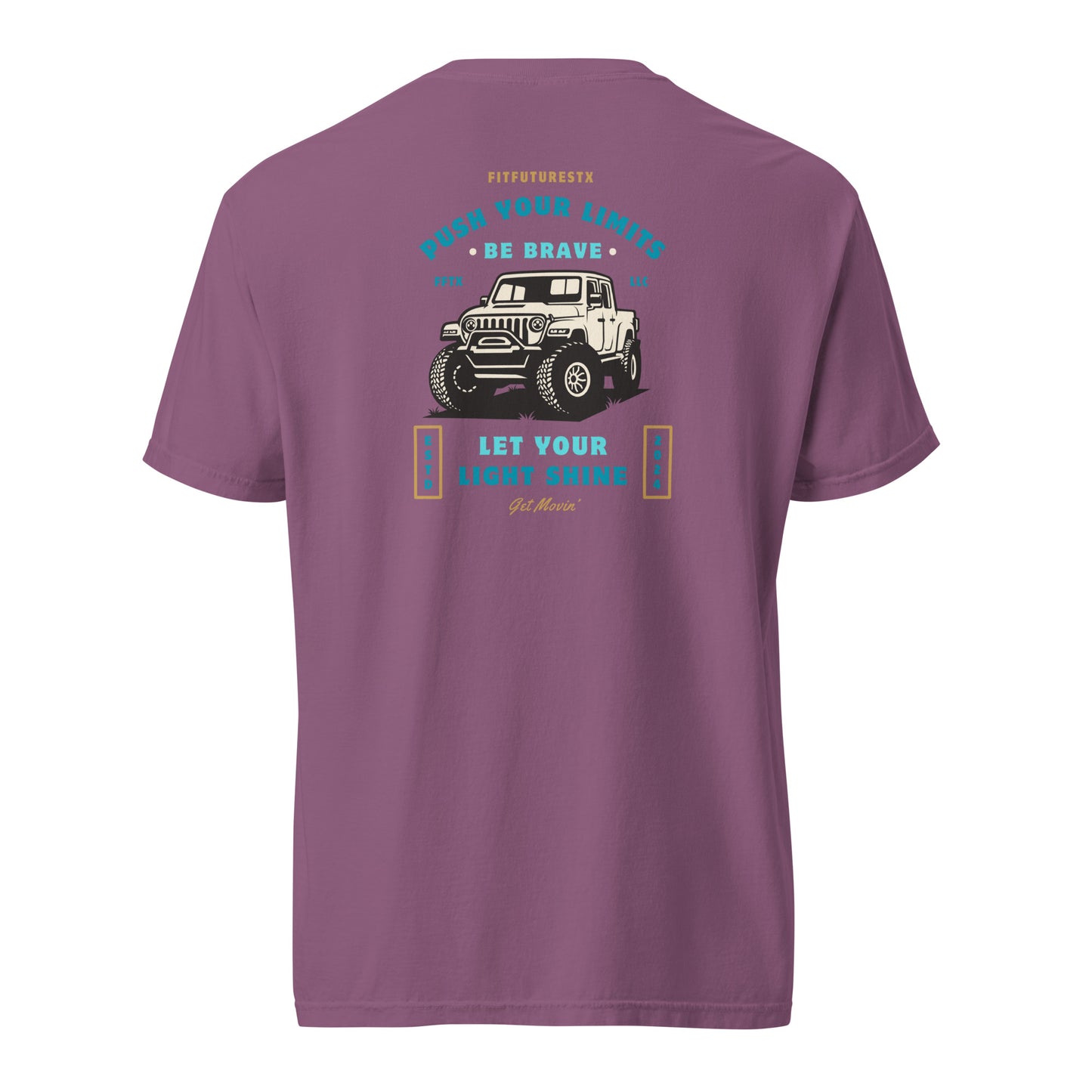 Let Your Light Shine - Unisex garment-dyed heavyweight t-shirt