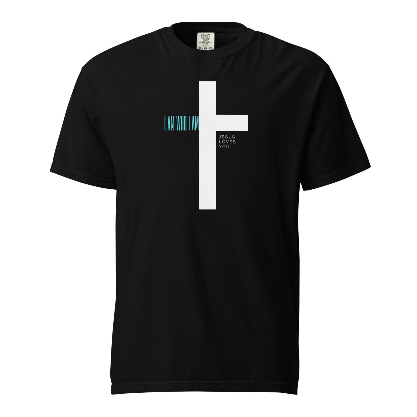 I am Who I am - Unisex garment-dyed heavyweight t-shirt