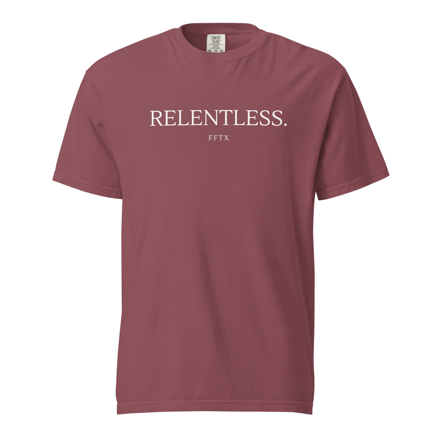 Relentless. - Unisex garment-dyed heavyweight t-shirt