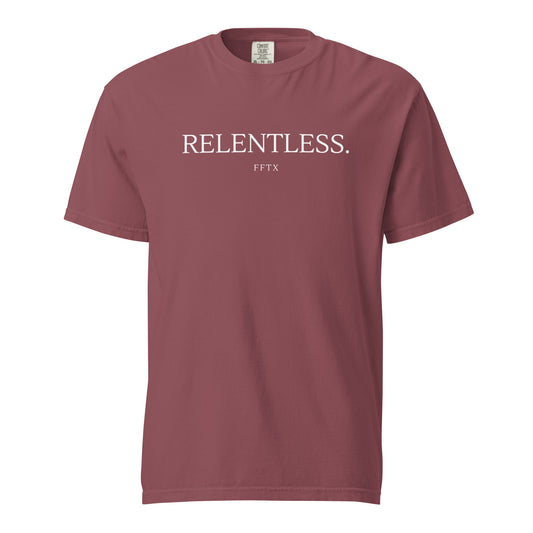 Relentless. - Unisex garment-dyed heavyweight t-shirt