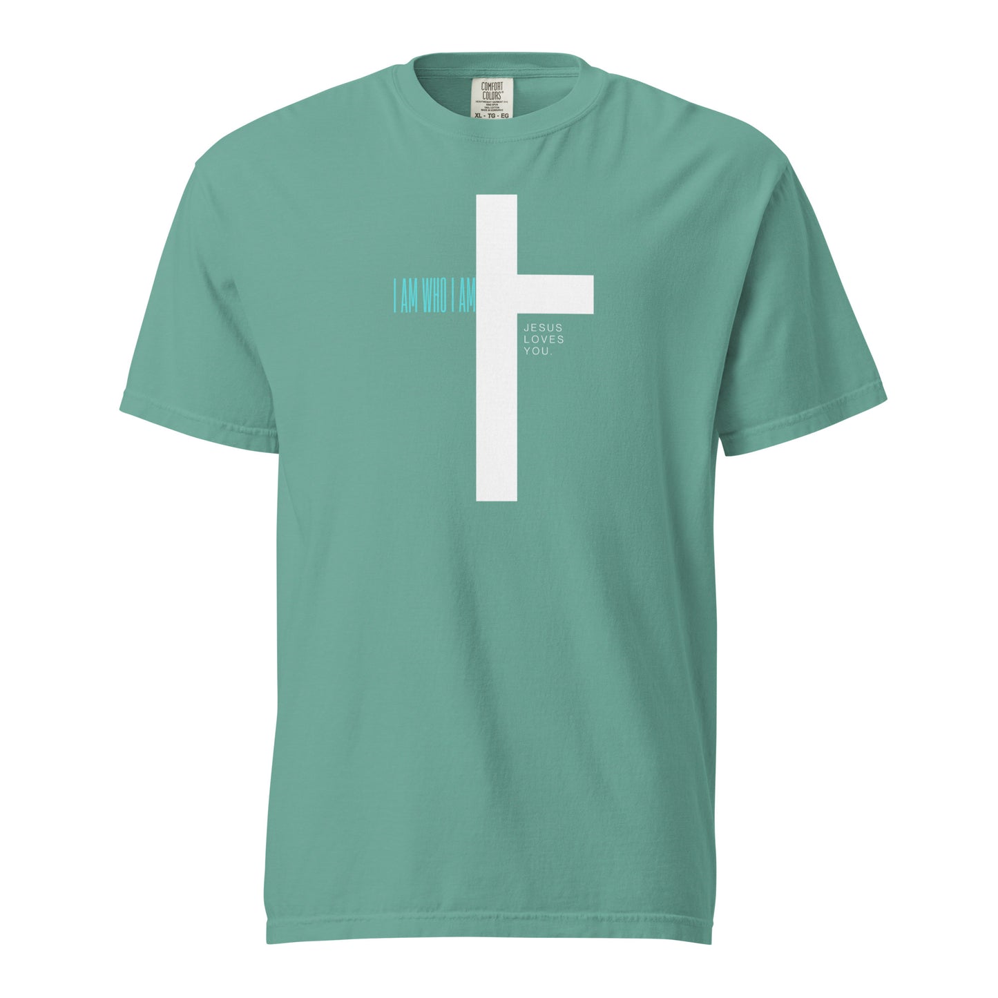 I am Who I am - Unisex garment-dyed heavyweight t-shirt