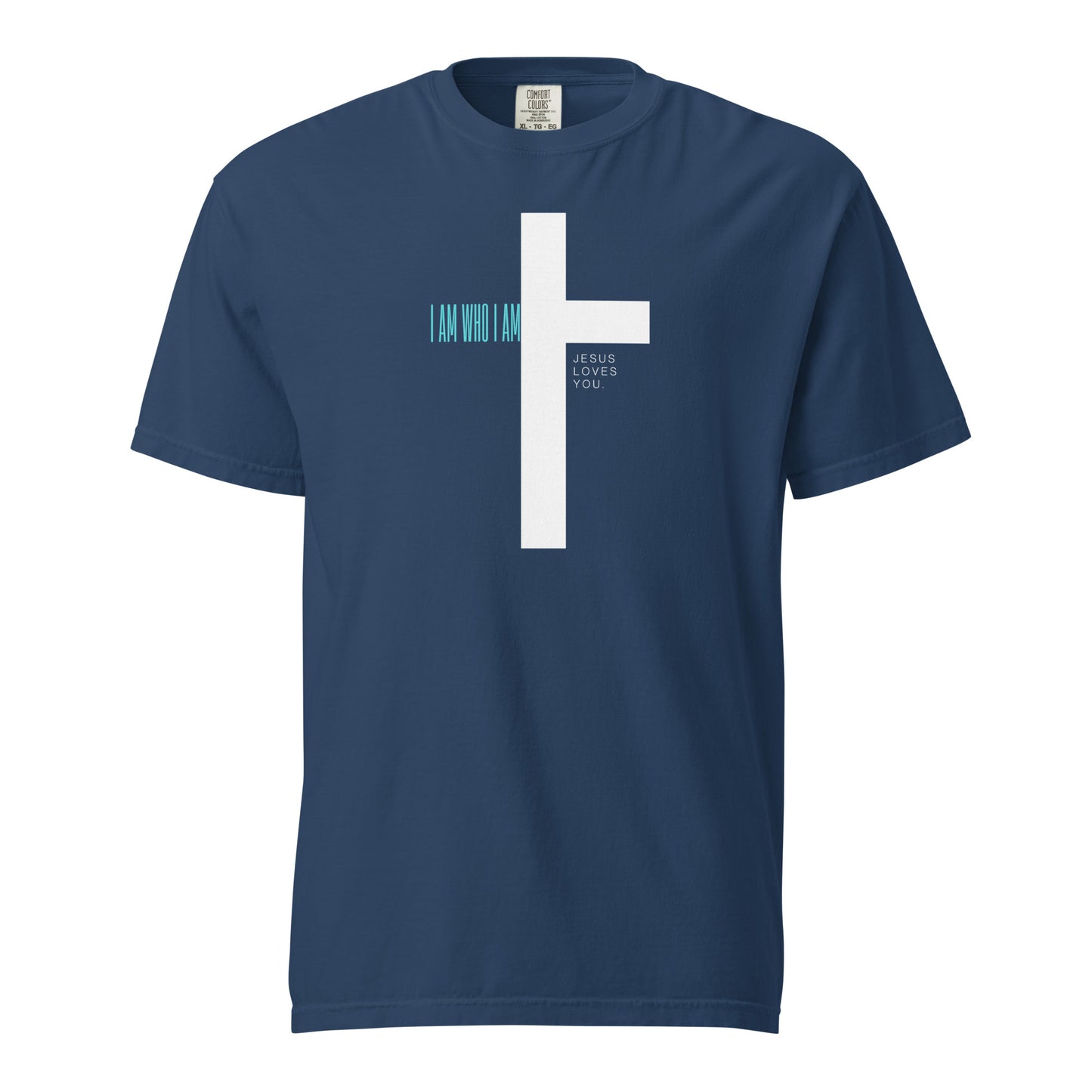 I am Who I am - Unisex garment-dyed heavyweight t-shirt