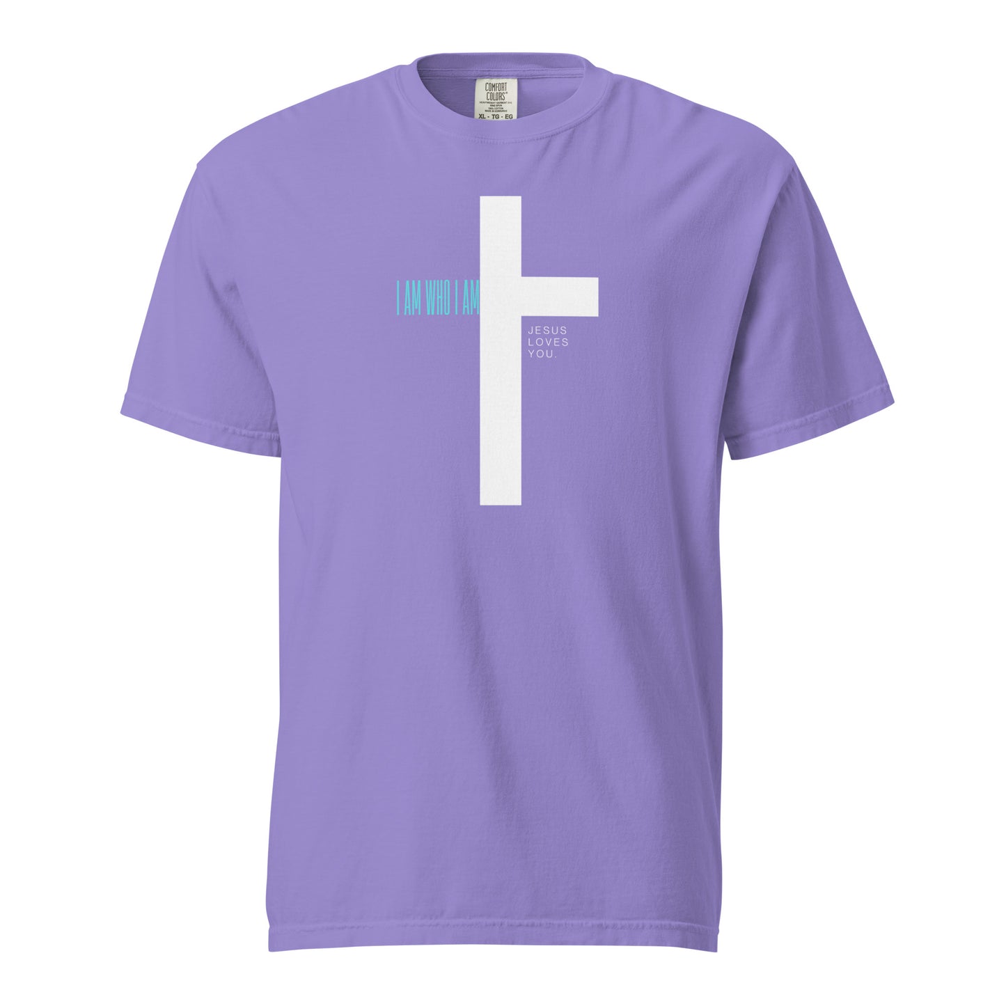 I am Who I am - Unisex garment-dyed heavyweight t-shirt