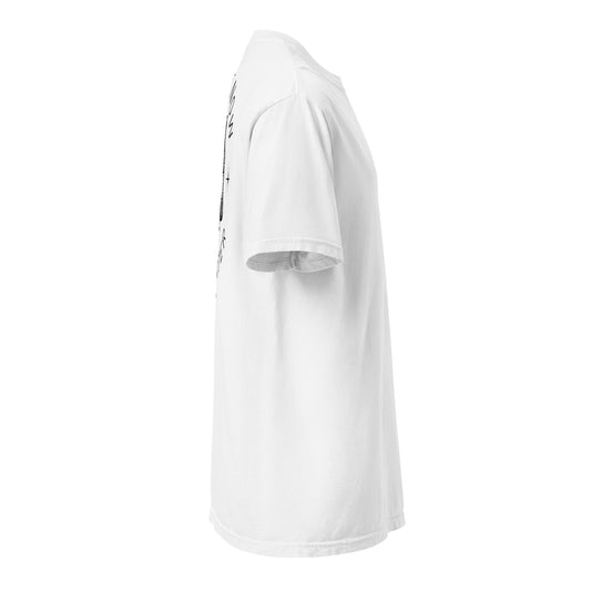 Sweat Now. Wine Later. - Unisex garment-dyed heavyweight t-shirt