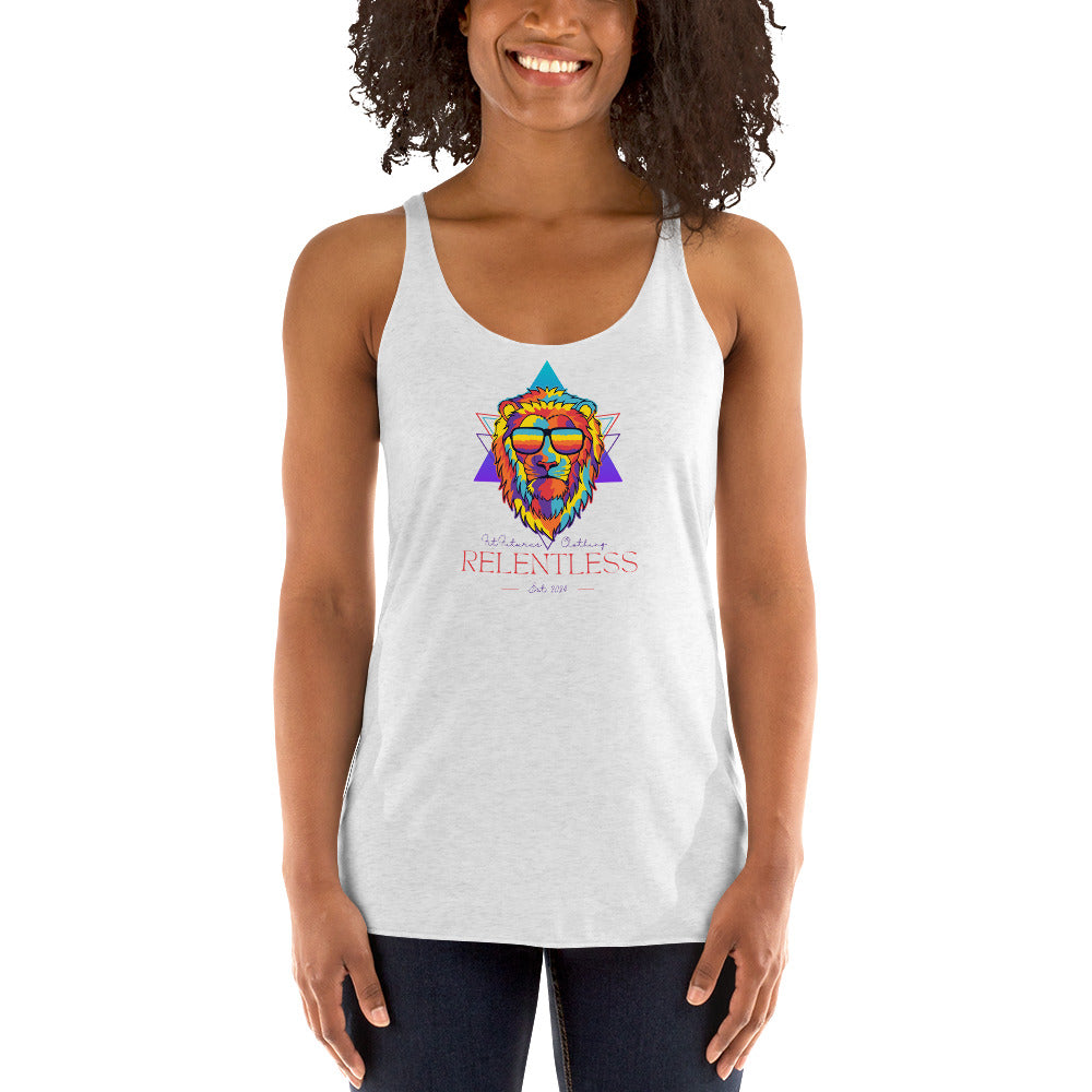 RELENTLESS. - Women's Racerback Tank