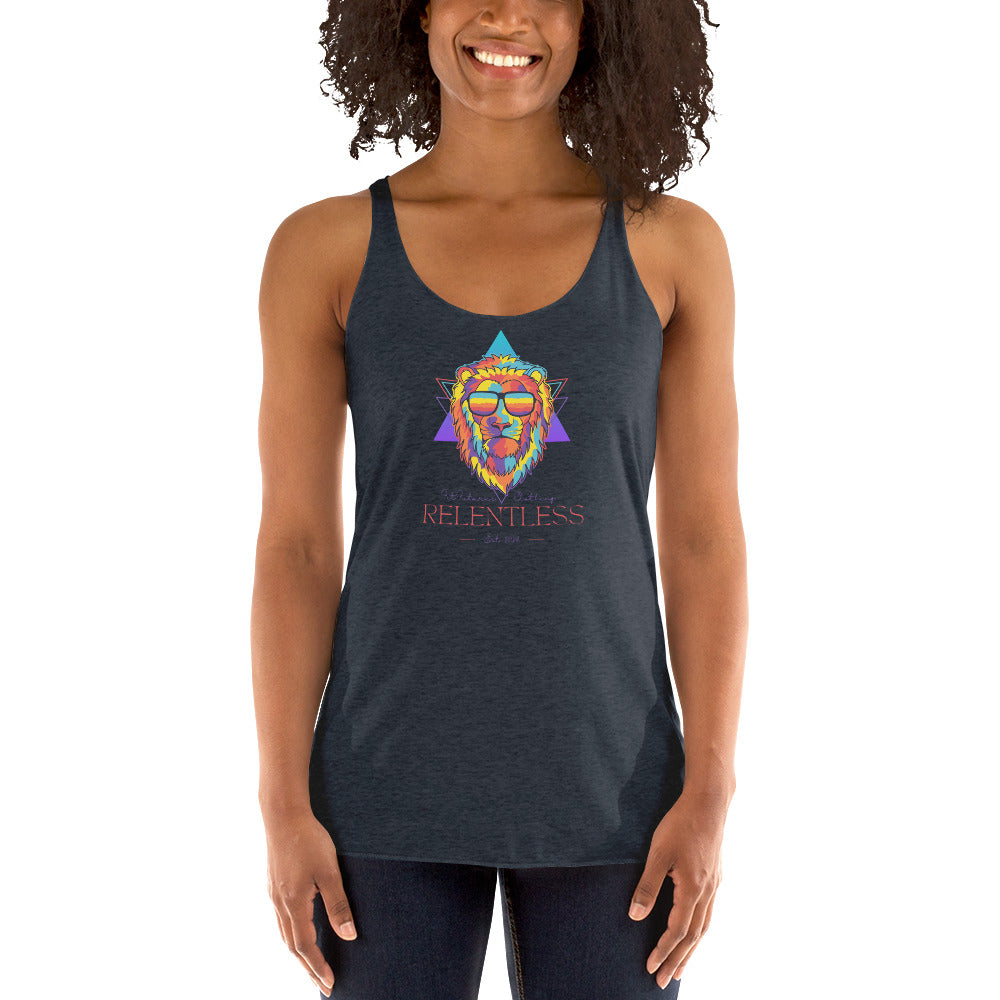 RELENTLESS. - Women's Racerback Tank