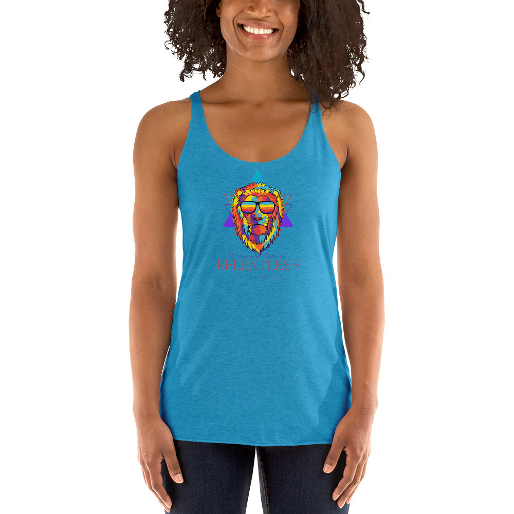 RELENTLESS. - Women's Racerback Tank